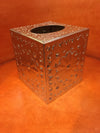 Small Copper Tin Lighting and Kleenex Box Covers